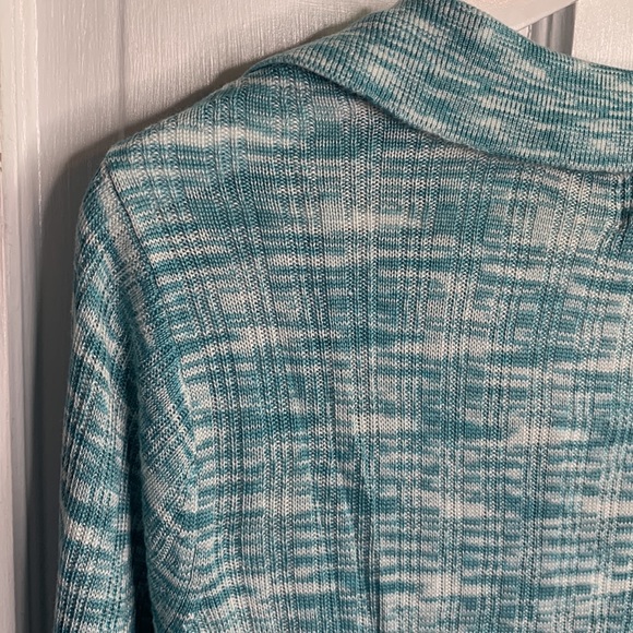 L* space Revolve Aria Long Sleeve Collared Bodycon Knit Dress Sky New W-304 Sz M - Picture 13 of 13